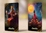design tarot cards, oracle cards, and card illustrations